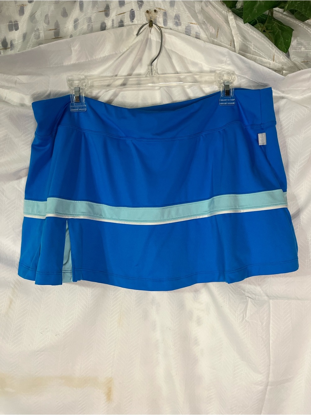 Nike Royal Blue Tennis Skort with Mint Accent XL